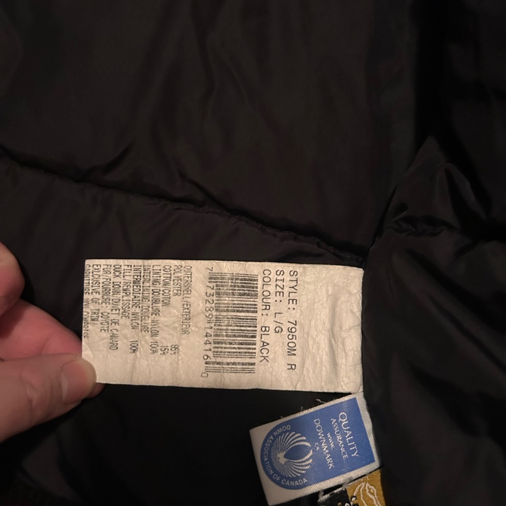 Men's Black Hooded Jacket - Picture 7 of 10